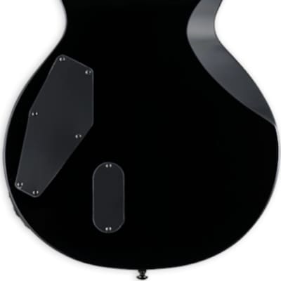 ESP LTD EC-1000S Fluence Electric Guitar, Black image 3