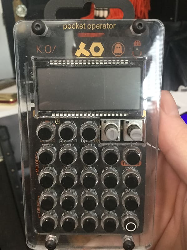 Teenage Engineering x Ghostly International — RARE Pocket Operator PO-33  K.O.!: Ghostly Edition