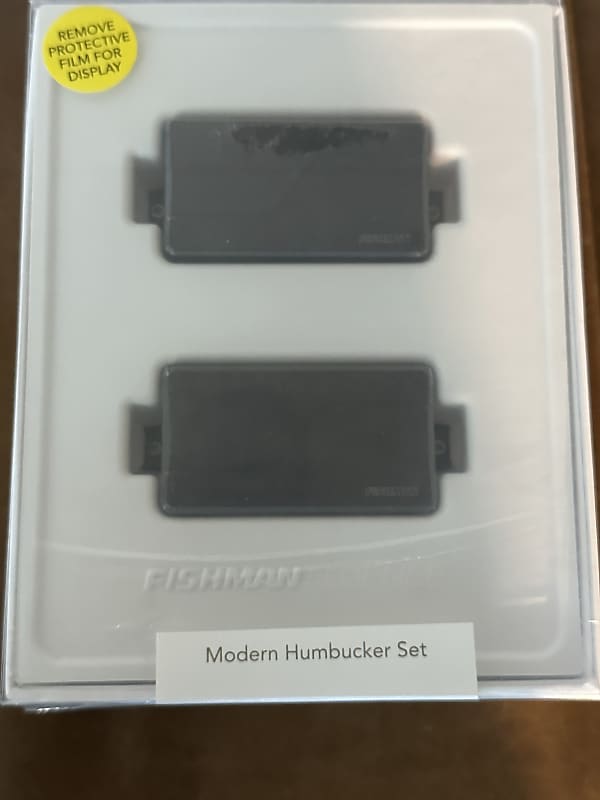 Fishman PRF-MHB-SB2 Fluence Modern Humbucker Pickup Set 2010s - Black image 1