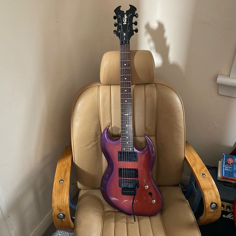 Vintage Metal Axxe 2003 - Purple Flake like SG/Viper | Reverb Vintage Metal Axxe 2003 - Purple Flake like SG/Viper | Reverb