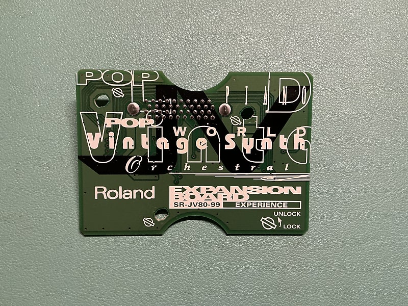 Roland SR-JV80-99 Vintage エクスパンションボード Roland SR-JV80-99 Experience Expansion Board | Reverb