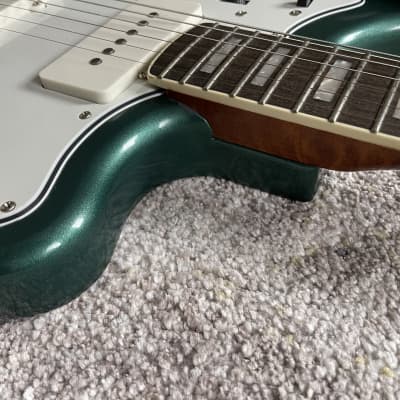 Fender / Partscaster Jazzmaster 2018 Metallic Sherwood Green - Fender USA Pure Vintage '65 pups image 17
