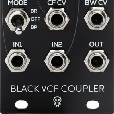 Erica Synths Black Filter Coupler Eurorack Synth Module image 1