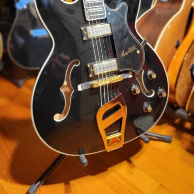 Hagstrom ’67 Viking II Hollowbody Body - Black Finish image 4