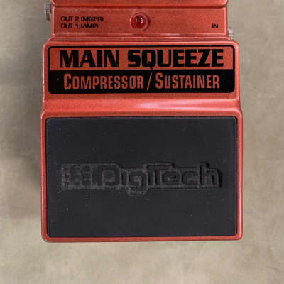 DigiTech Xms Main Squeeze Compressor Effects Pedal image 1