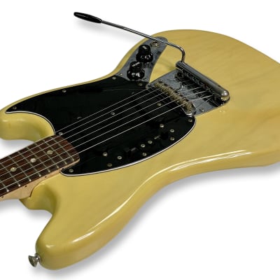 1977 Fender Mustang - Blond - All Original image 5