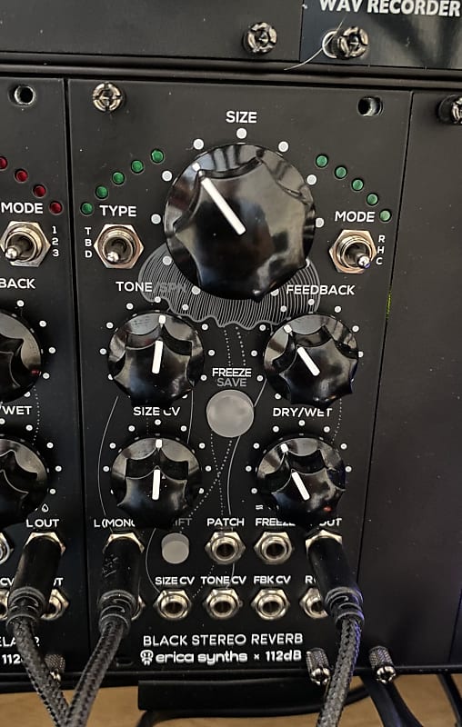 Erica Synths Black Stereo Reverb