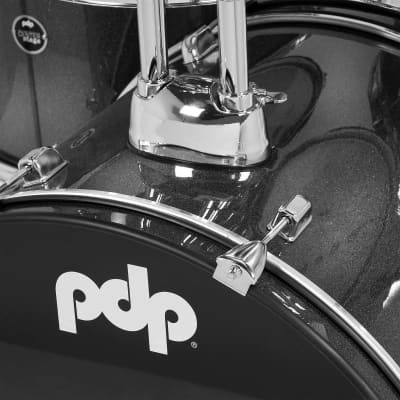 PDP Centerstage 5-Piece Drum Set (22" Bass, 10/12/16" Toms, 14" Snare) in Silver Sparkle image 4