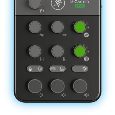 Mackie M Caster Live Streaming Podcasting Portable Smartphone/USB FX Mixer image 1