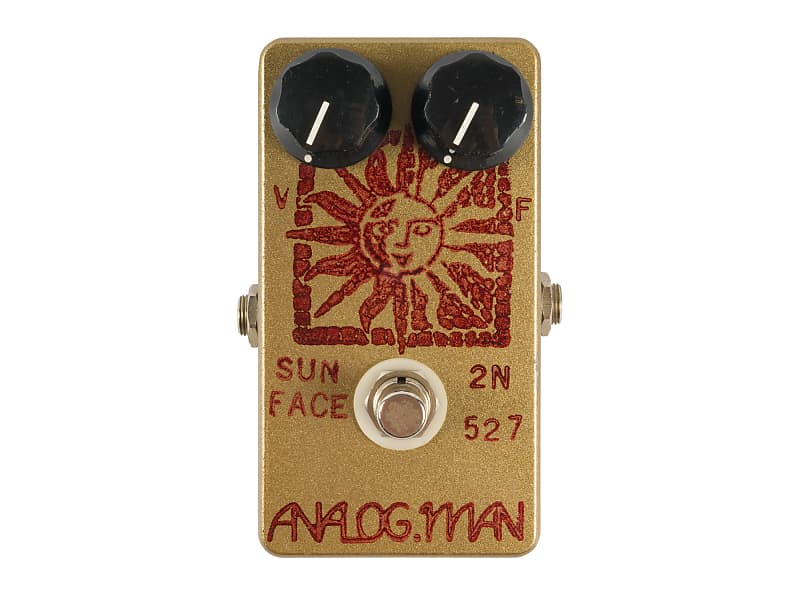 ギター Analog.man Sunface Fuzz 2n527 Analogman Sun Face 2N527 vs 2SB - YouTube