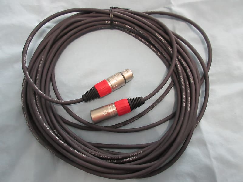 35' Flexygy Mic / Line Cable w/ Neutrik Ends Reverb