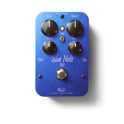 early Menatone Blue Collar handwired overdrive pedal | Reverb