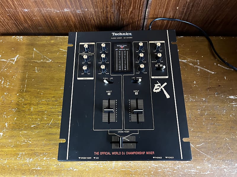 Technics SH-EX1200 Black Audio Mixer DMC The Official World