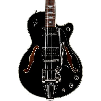 Duesenberg Starplayer TV Deluxe Electric Guitar Black image 1