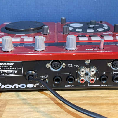 PIONEER EFX-500 Red DJ Effector Multi Effects Unit Tested