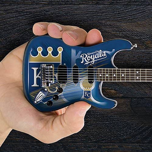 Kansas City Royals 10" Collectible Mini Guitar image 1