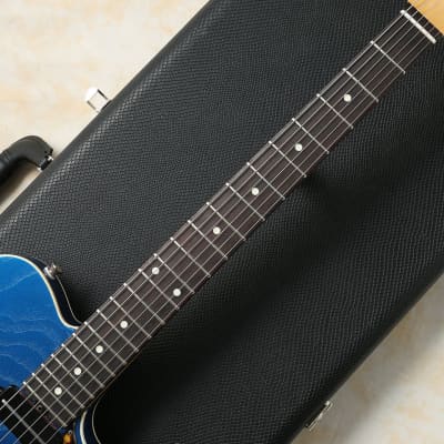 Asher Guitars T Deluxe Blue Metallic image 5