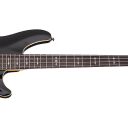 Schecter Omen-4 Electric Bass in Gloss Black Finish