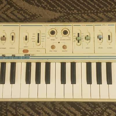 Casio MT-45 Casiotone 49-Key Synthesizer 1980s - White