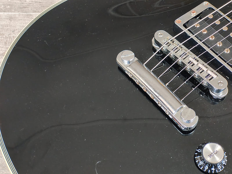 2012 Burny RLC-55JS John Sykes Les Paul Custom (Black