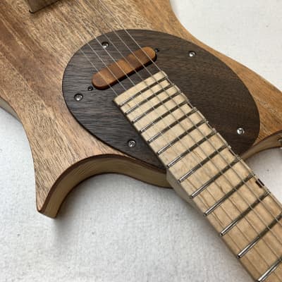 Malinoski Tulip #452 Luthier Built Handwound HB Passive Piezo Beautiful Guitar image 8