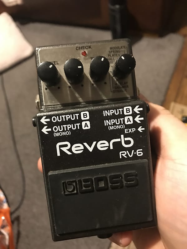 Boss RV-6 Reverb 2015 - Present - Silver | Reverb