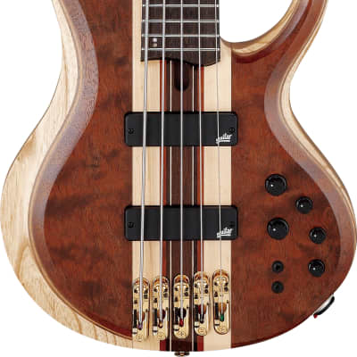 Ibanez BTB1835-NDL Premium Series E-Bass 5 String Natural Shadow Low Gloss + Bag image 7