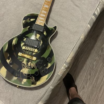 Gibson Zakk Wylde Les Paul Custom Bullseye | Reverb