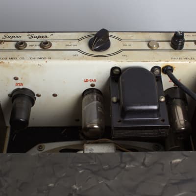 Supro  Super Model 1606 Tube Amplifier (1958), ser. #X85494. image 5