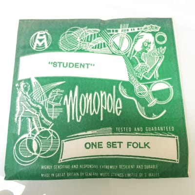 Monopole Student Folk Set Strings 50's Bild 1