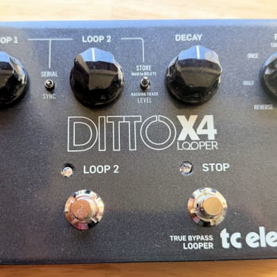 Reverb.com listing, price, conditions, and images for tc-electronic-ditto-x4-looper