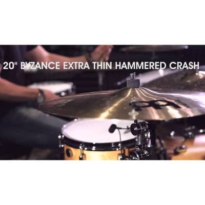 Meinl Byzance Mike Johnston Cymbal Set w/Free 18" Crash image 3