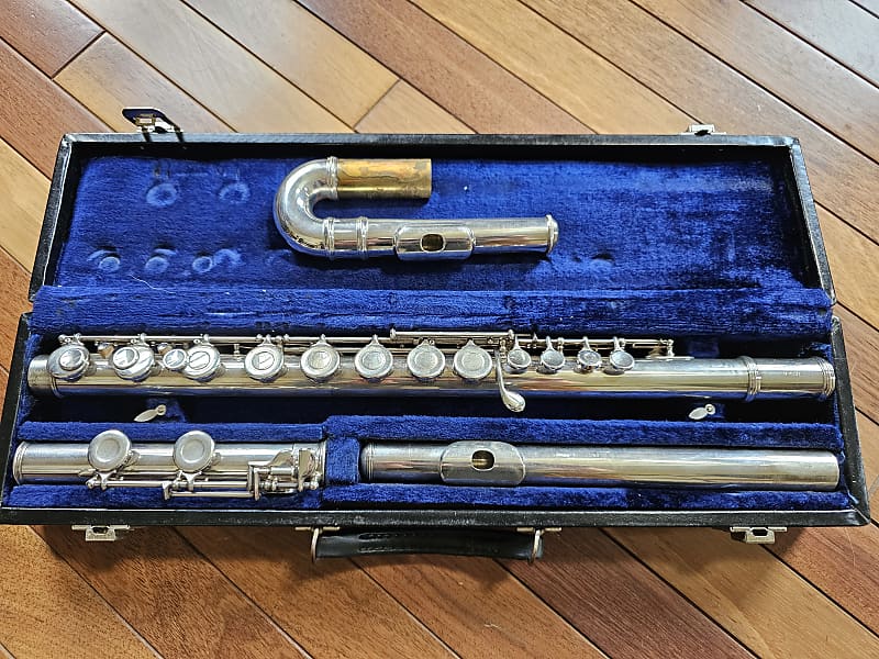 Armstrong Alto Flute silver plated Reverb