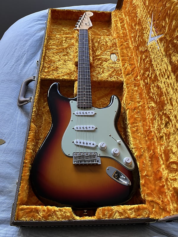 Fender Custom Shop Vintage Custom '59 NOS 2019-3 Tone | Reverb Fender Custom Shop Vintage Custom '59 NOS 2019-3 Tone | Reverb