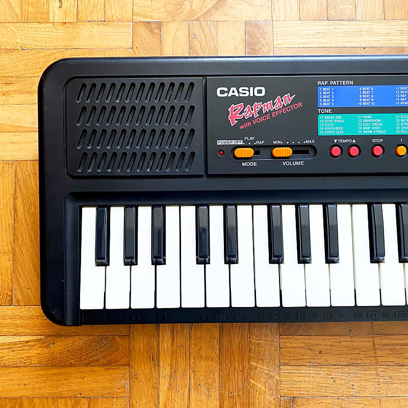 Casio Rapman - The World's First Rap Keyboard - YouTube
