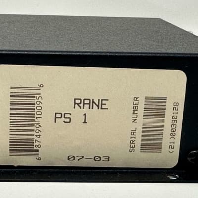 Rane PS 1 Phono Stage Preamp with RS 1 Power Supply image 2