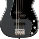 Squier Affinity Precision Bass PJ 4-String Bass, Charcoal Frost Metallic