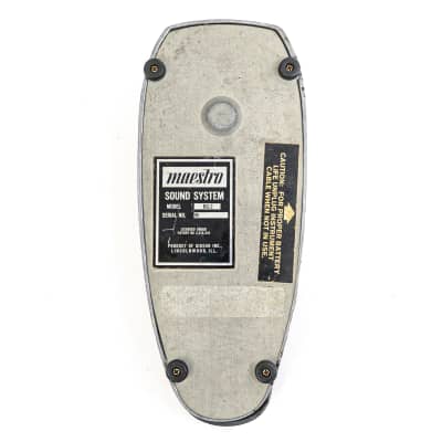 Vintage Maestro Boomerang BG-2 – Dual Wah & Volume Pedal with Soulful Sweep image 9