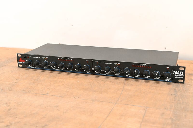 dbx 166XL Stereo Compressor / Limiter / Gate | Reverb Canada