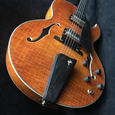 Eastman 380CE Honeyburst Archtop Electric Guitar #0726 image 5