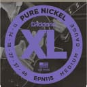 D'Addario EPN115 Pure Nickel Blues/Jazz Rock Strings 11-48
