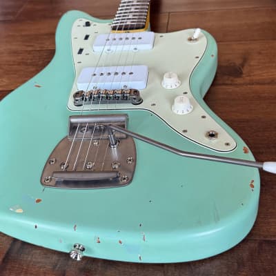 Nash Guitars Model JM-63 Surf Green Lollar Pickups Rosewood Neck NG6070 image 3