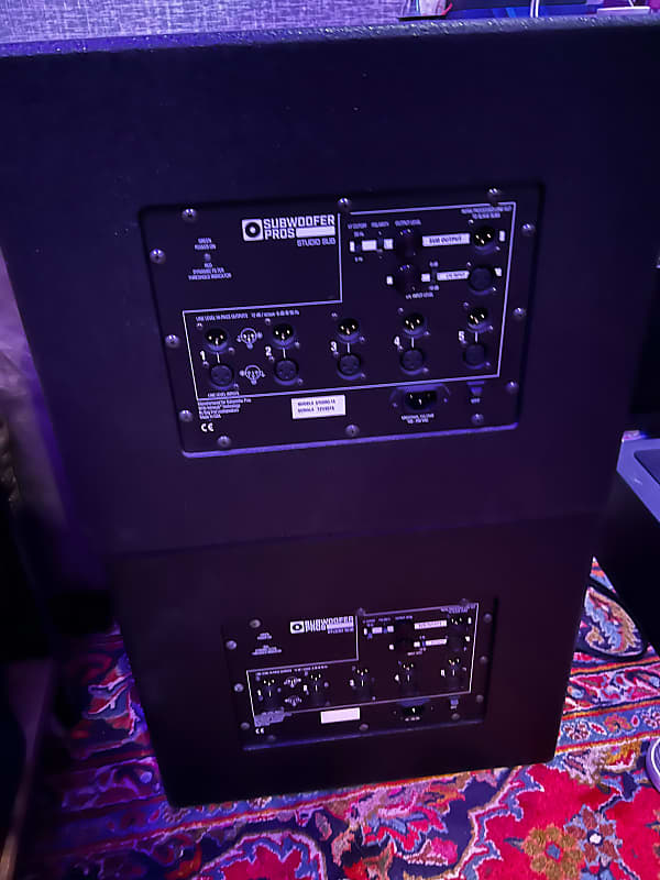 Subwoofer Pros Studio Sub 12 Black Reverb