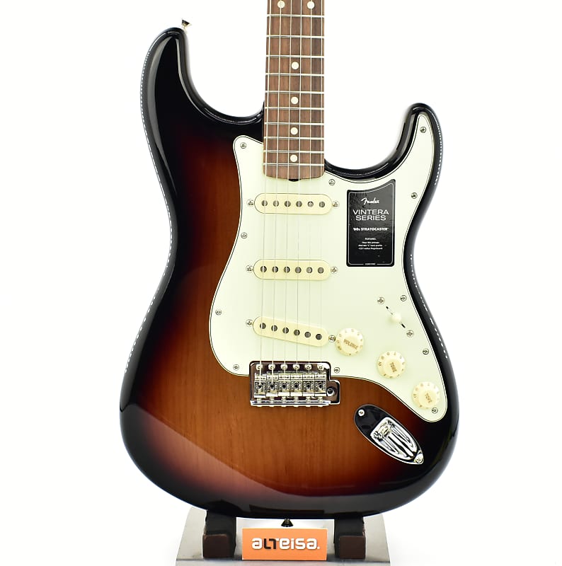 Fender Vintera 60s Stratocaster 3ts 3 tones sunburst W/Gigbag 3525gr imagen 1