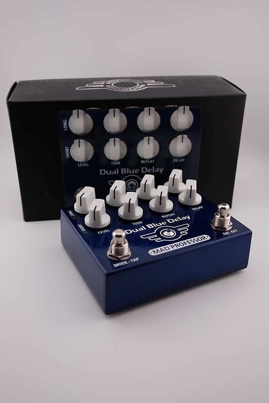 MAD PROFESSOR Dual Blue Delay ディレイ Mad Professor Dual Blue Delay - Mad Professorの人気ディレイ「Deep