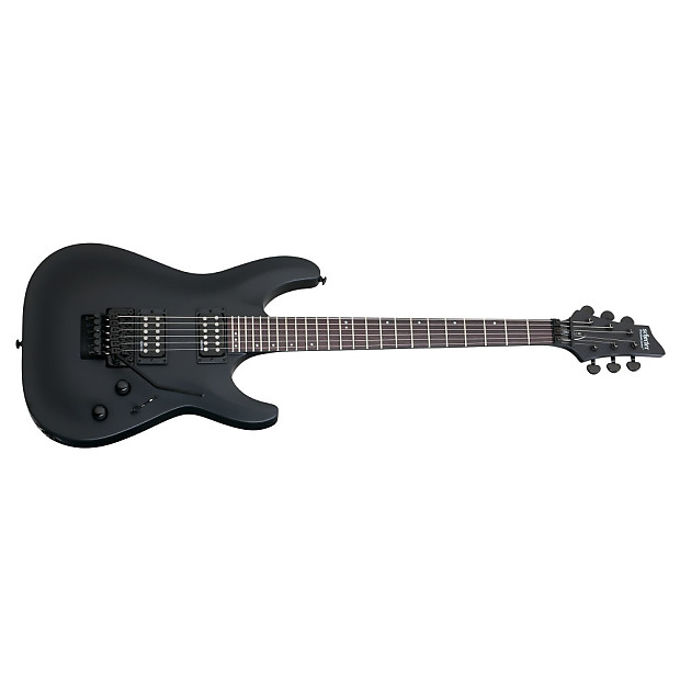 Schecter Stealth C-1 FR Satin Black SBK Electric Guitar B