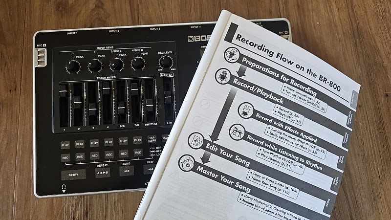 Boss BR-800 Portable Digital Recorder | Reverb