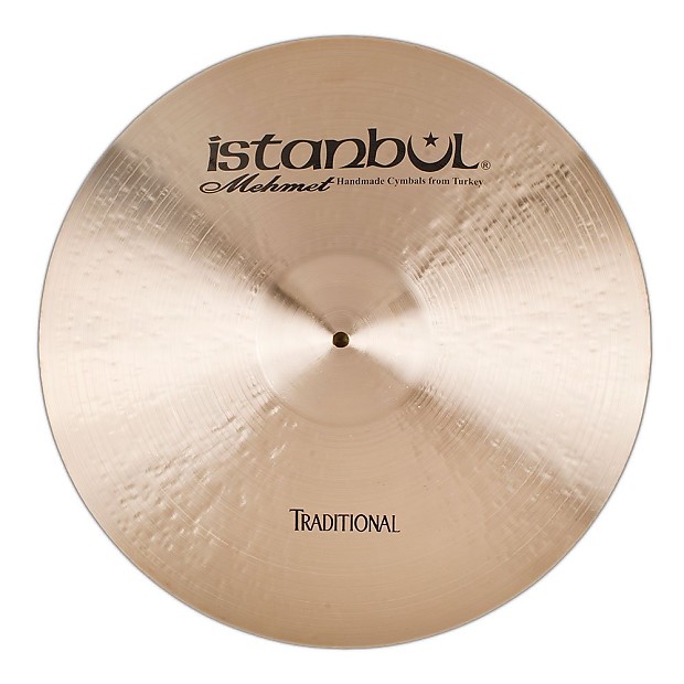 Istanbul Mehmet 18" Traditional Series Ping Ride Cymbal image 1