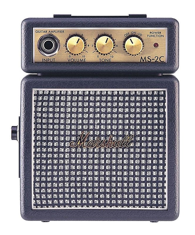 Marshall MS-2 Mini Guitar Amplifier (Vintage Style) (VAT) image 1