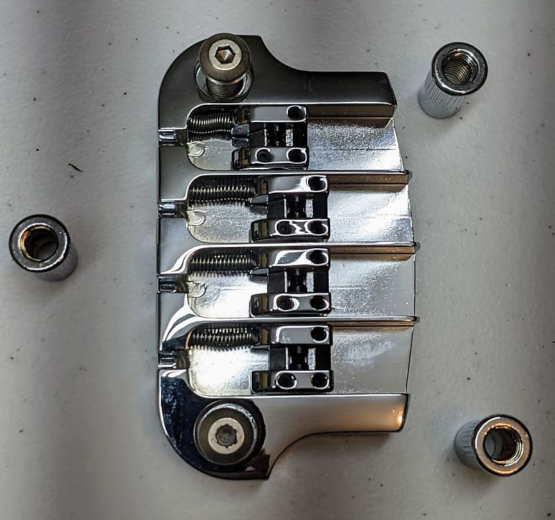 Hipshot 5G400C Supertone Gibson Bass Replacement Bridge 3 Reverb